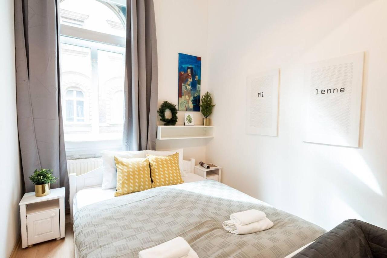 Cosy And Central Apartment With 4 Bedrooms And A/C Budapeste Exterior foto